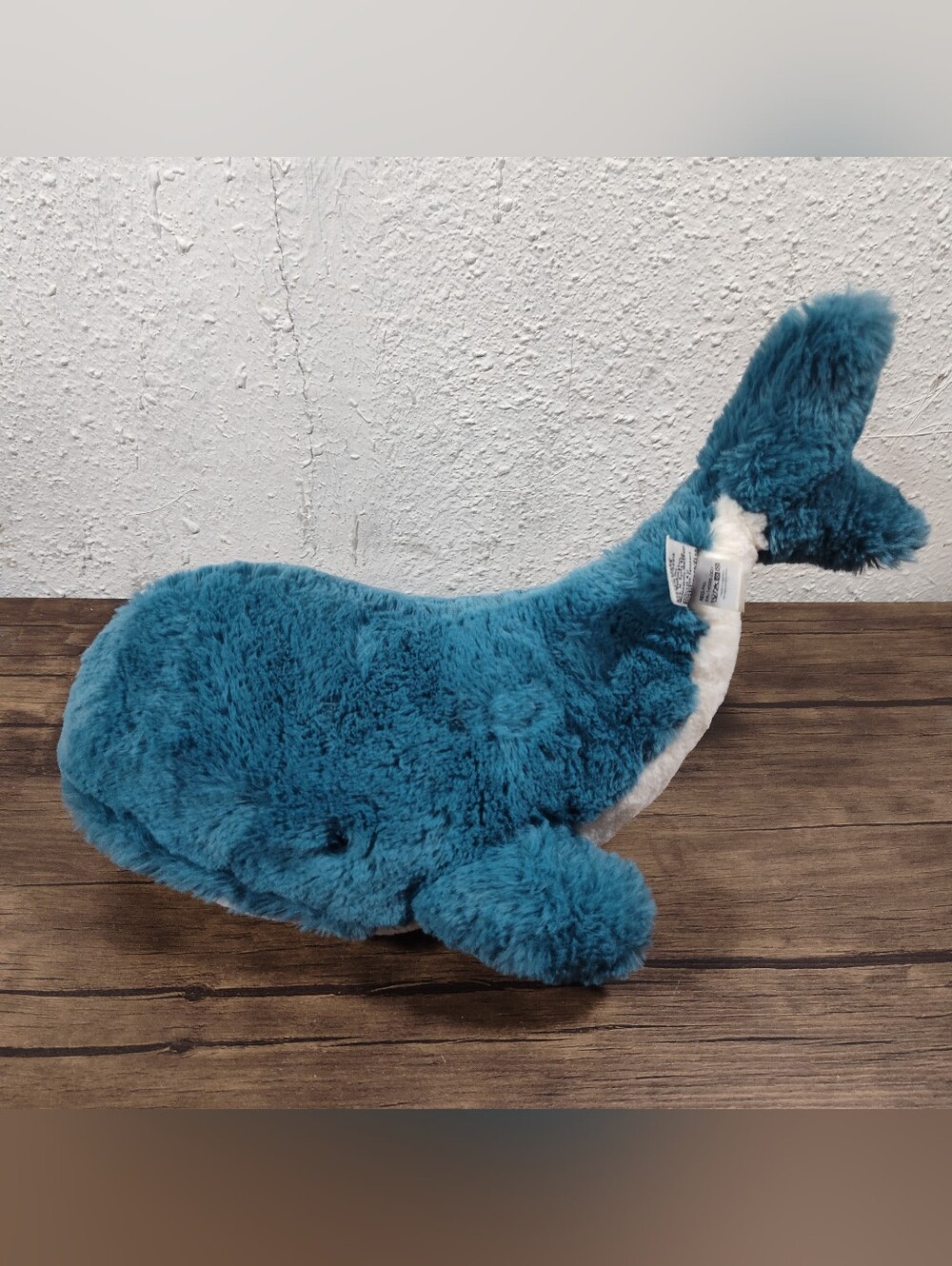 Jellycat Wally Whale Blue Soft Stuffed Plush Medium - Picture 7 of 10
